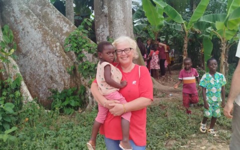 Anna Lisa Bergamaschi è rientrata dalla missione in Benin e Costa D’Avorio