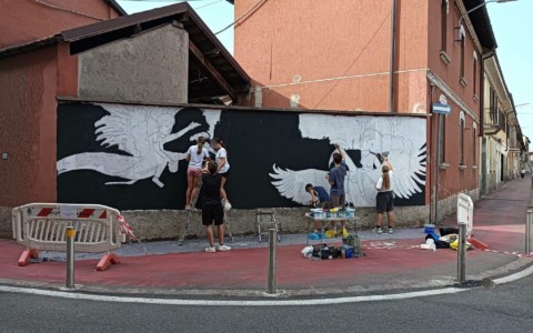 Nuovo murales col progetto «TraGuardi»