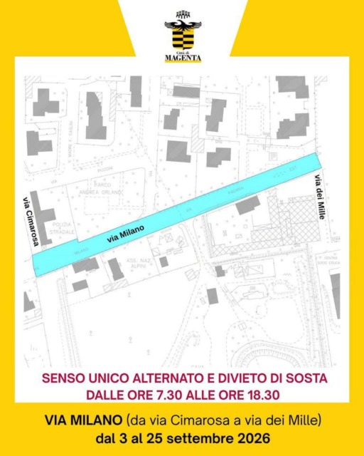 Asfaltature: ora tocca a via Milano