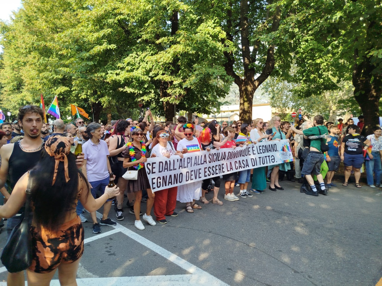«Legnano casa di tutti»: il Pride porta in piazza 3mila persone