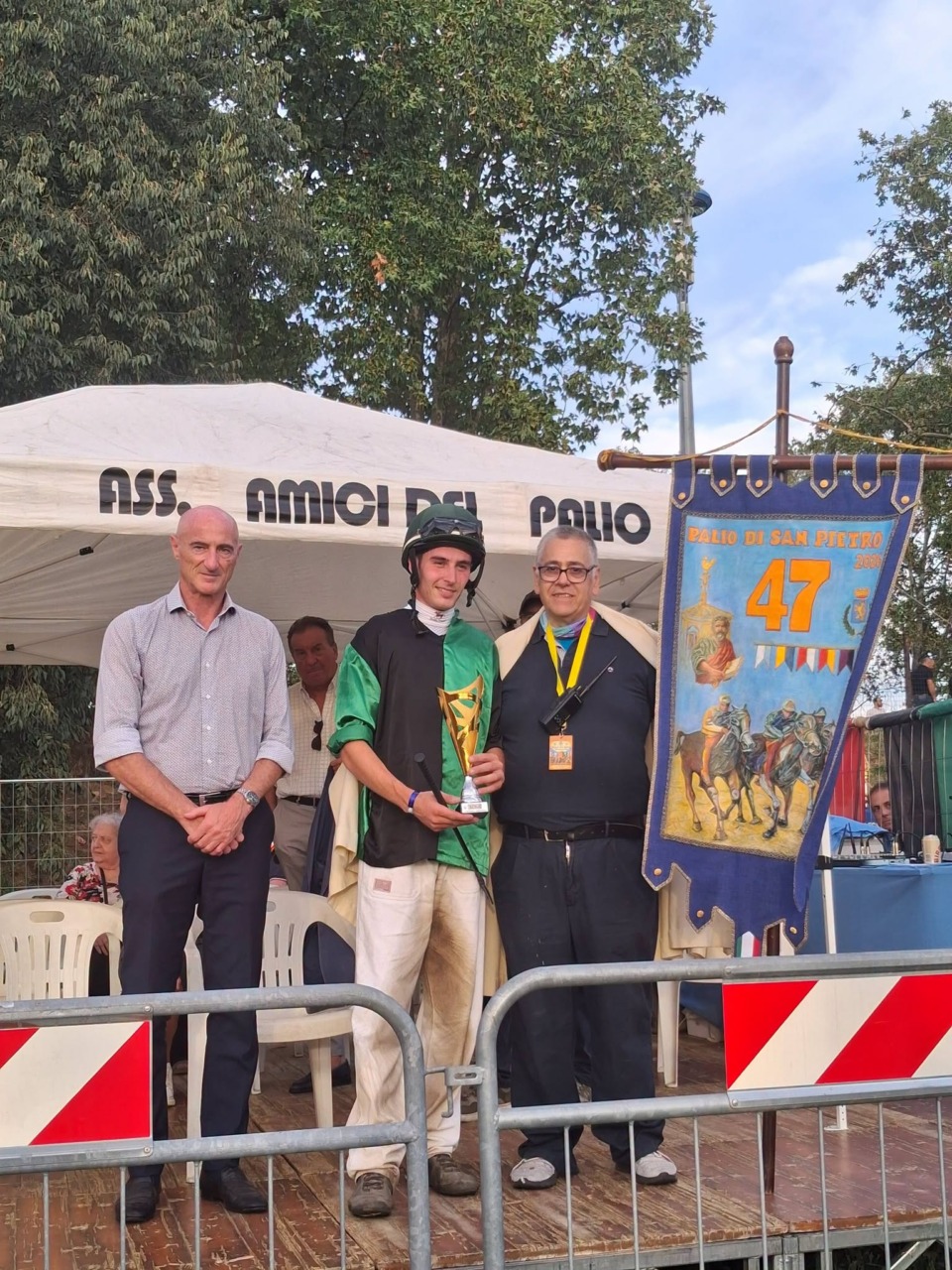 Il 47esimo Palio di San Pietro si tinge di nero verde