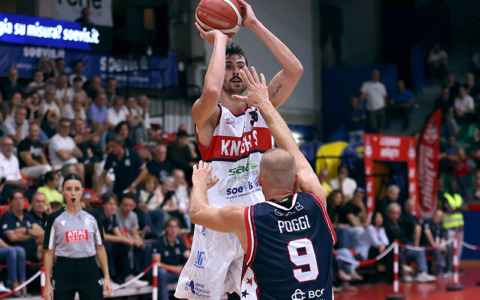 Vittoria in rimonta per i Legnano Knights, Piacenza piegata 71-68