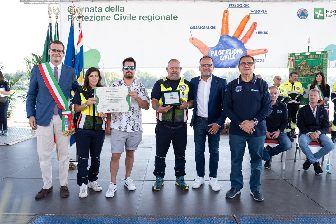 Daniele Dell’Aquila porta Legnano alla Giornata regionale della Protezione civile