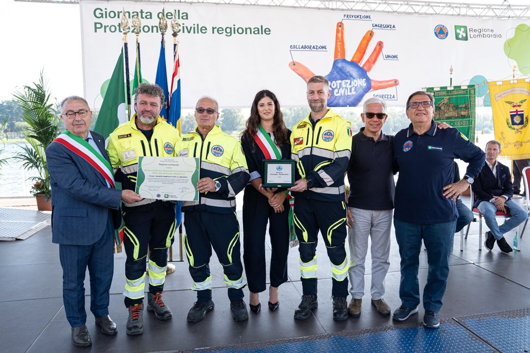 Daniele Dell’Aquila porta Legnano alla Giornata regionale della Protezione civile
