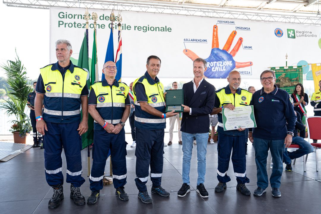 Daniele Dell’Aquila porta Legnano alla Giornata regionale della Protezione civile