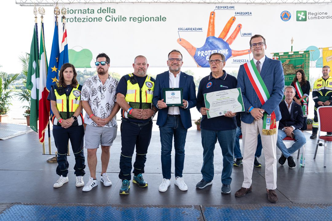 Daniele Dell’Aquila porta Legnano alla Giornata regionale della Protezione civile