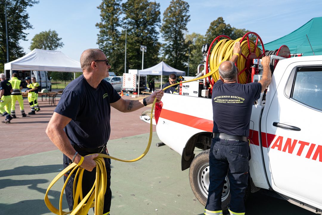 Daniele Dell’Aquila porta Legnano alla Giornata regionale della Protezione civile