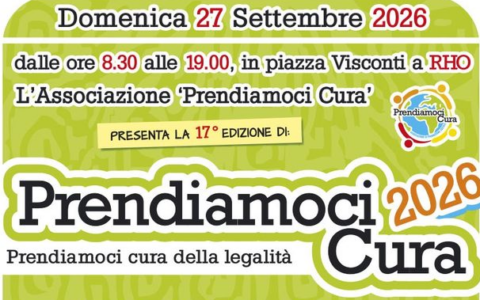 Fervono i preparativi per la festa dell’associazione Prendiamoci Cura