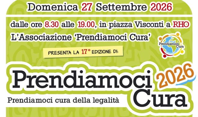Fervono i preparativi per la festa dell’associazione Prendiamoci Cura