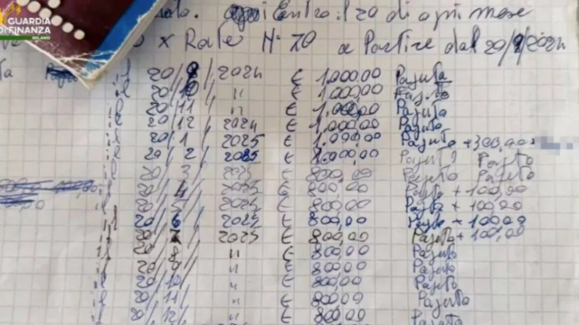 Tassi d’interesse al 240%, 76enne arrestato dalla Finanza