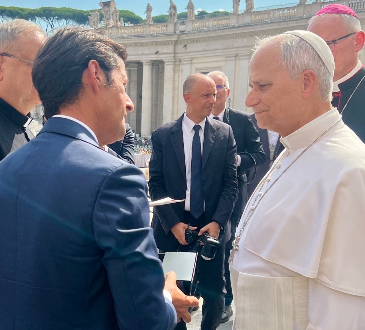 Il Palio di Legnano incontra il Papa
