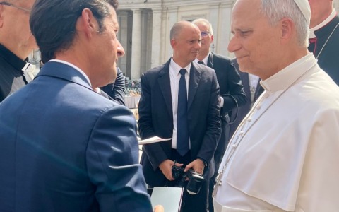 Il Palio di Legnano incontra il Papa