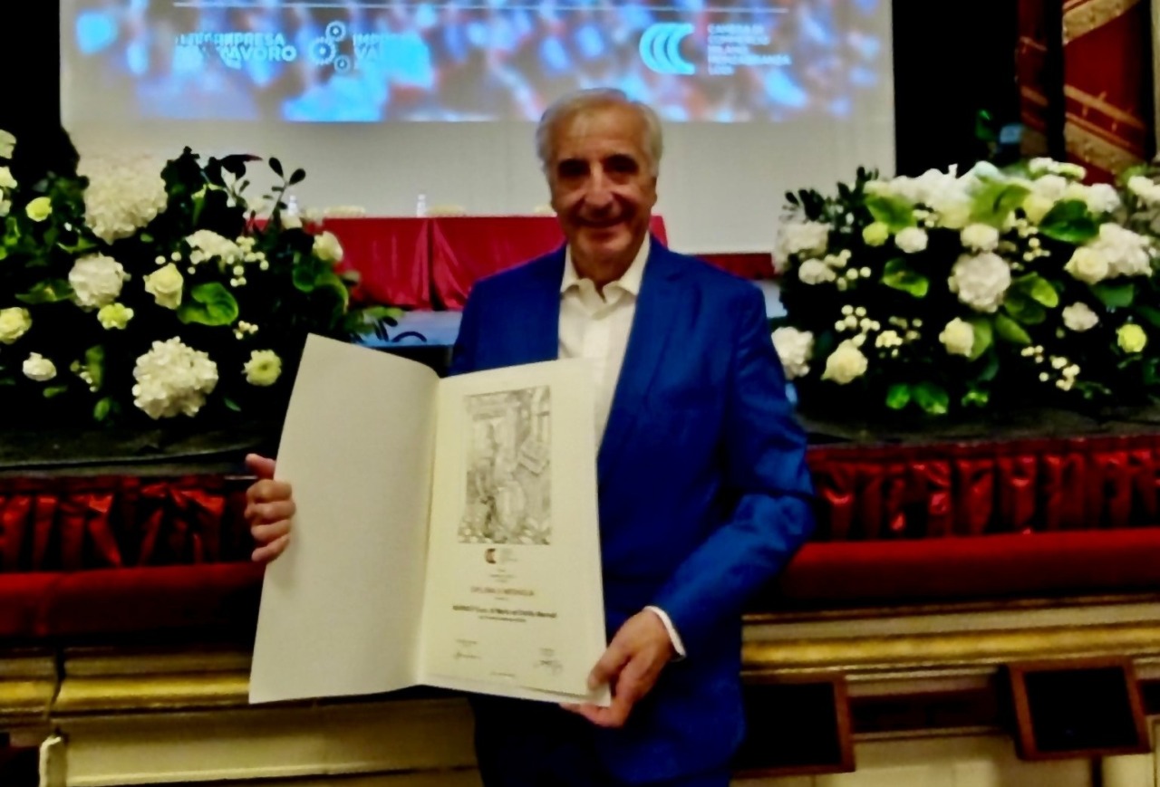 Emilio Marnati tra i vincitori del Premio Impresa e Lavoro