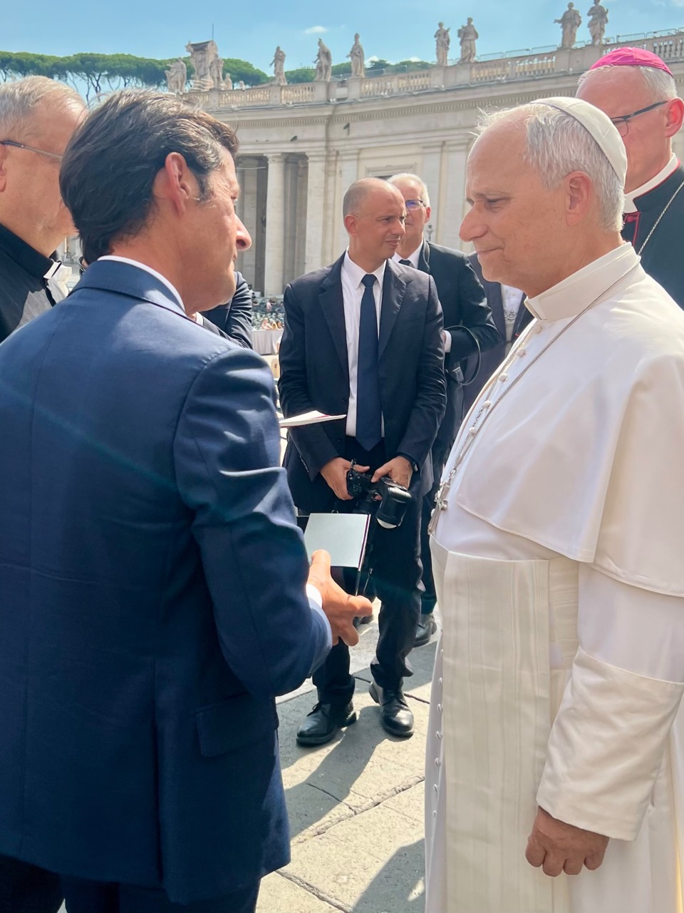 Il Palio di Legnano incontra il Papa