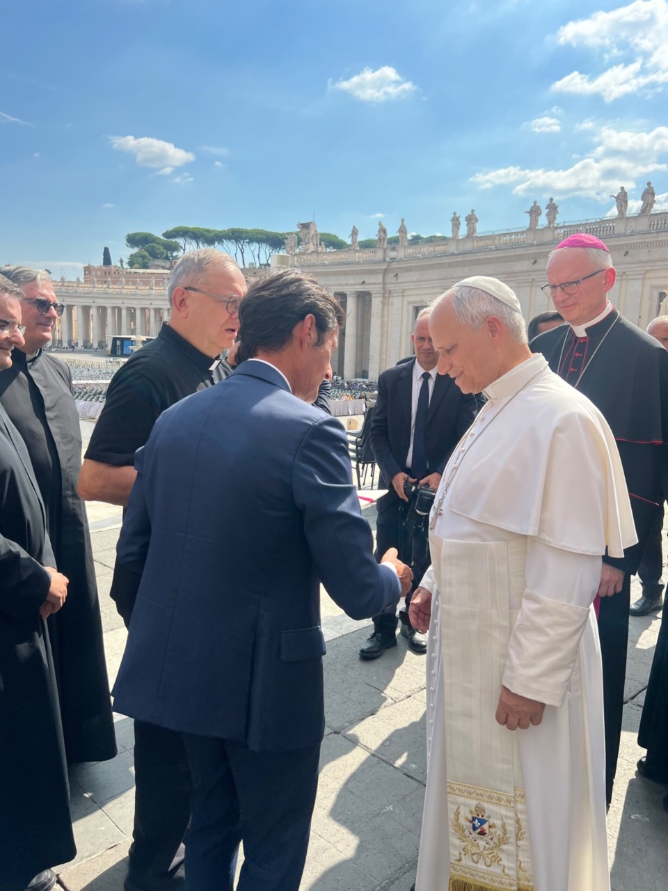 Il Palio di Legnano incontra il Papa