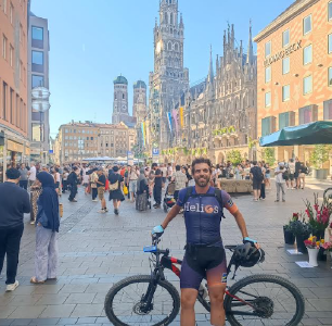 Da Rho a Monaco in bicicletta in quattro giorni