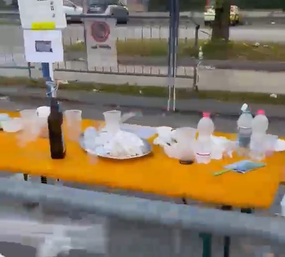 Rifiuti dopo la festa: un video vergognoso che “parla” da solo