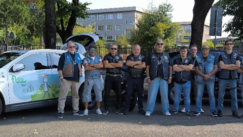 Taxi solidale, al via la raccolta fondi del Moto Club SS33 Sempione