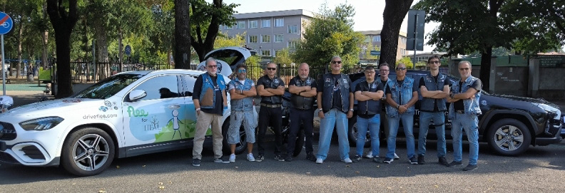 Taxi solidale, al via la raccolta fondi del Moto Club SS33 Sempione