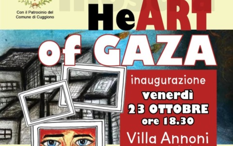 Tutto pronto per la mostra “Heart of Gaza”