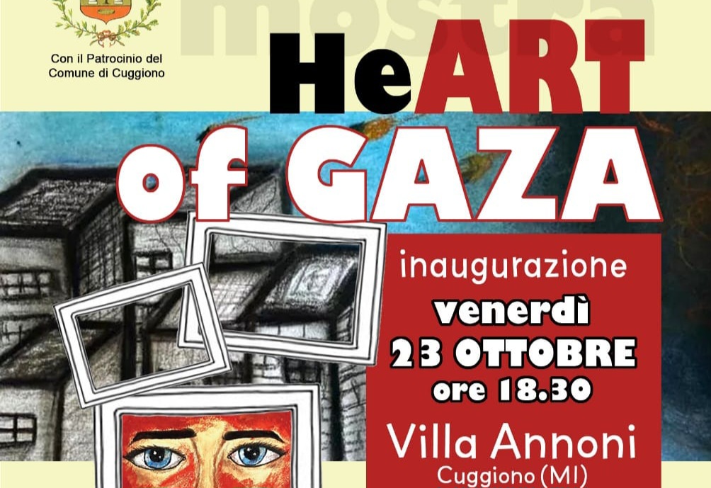 Tutto pronto per la mostra “Heart of Gaza”