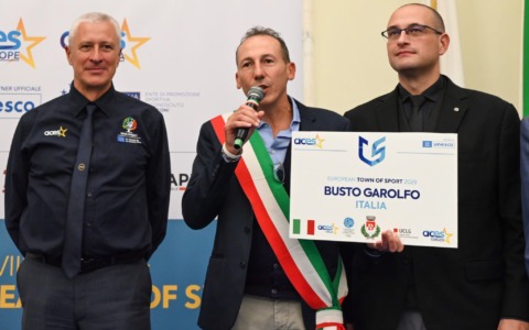 Busto Garolfo Comune Europeo dello Sport 2029: «Adesso viene il bello»