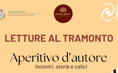 A Pero arriva “Letture al tramonto”: cultura, aperitivi e incontro con gli scrittori del territorio