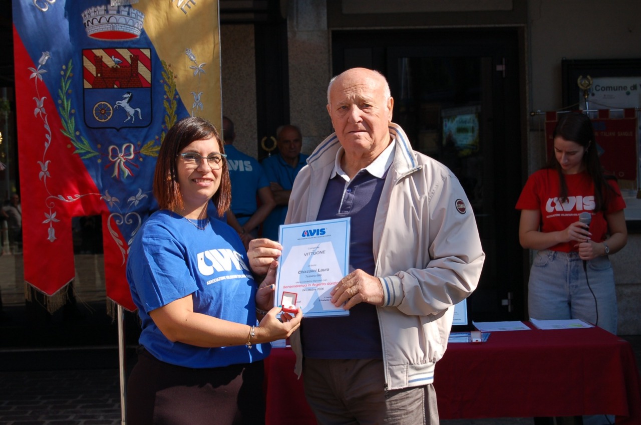 Avis Vittuone, 65 anni nel segno del dono