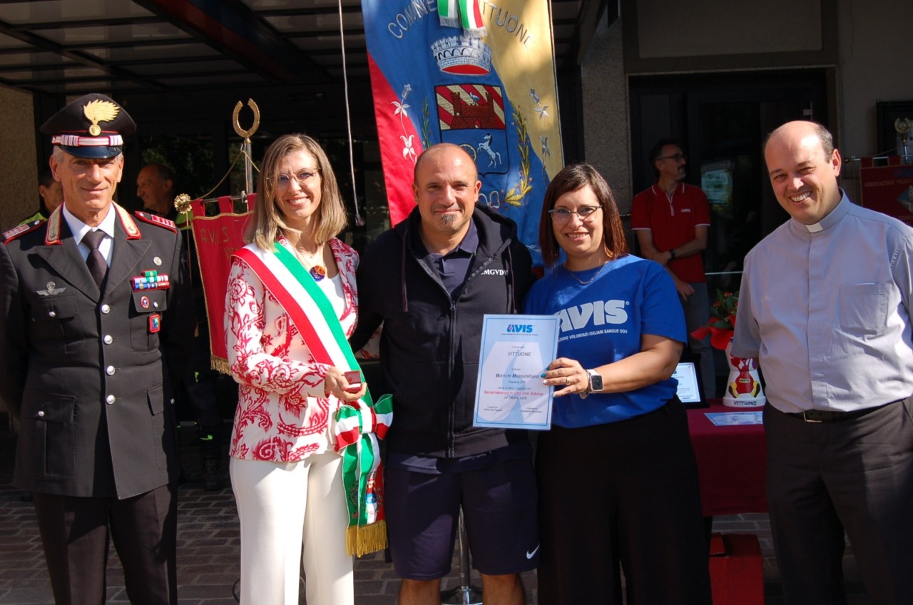 Avis Vittuone, 65 anni nel segno del dono
