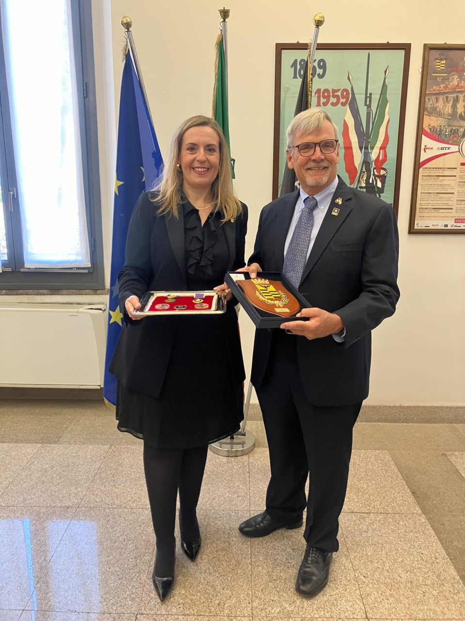 Consegnate al Comune le onorificenze di Emilio Rolla, il soldato italoamericano caduto nella Grande Guerra