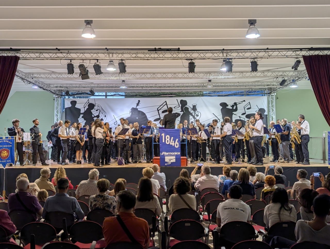 Raduno per festeggiare i 180 anni di Filarmonica