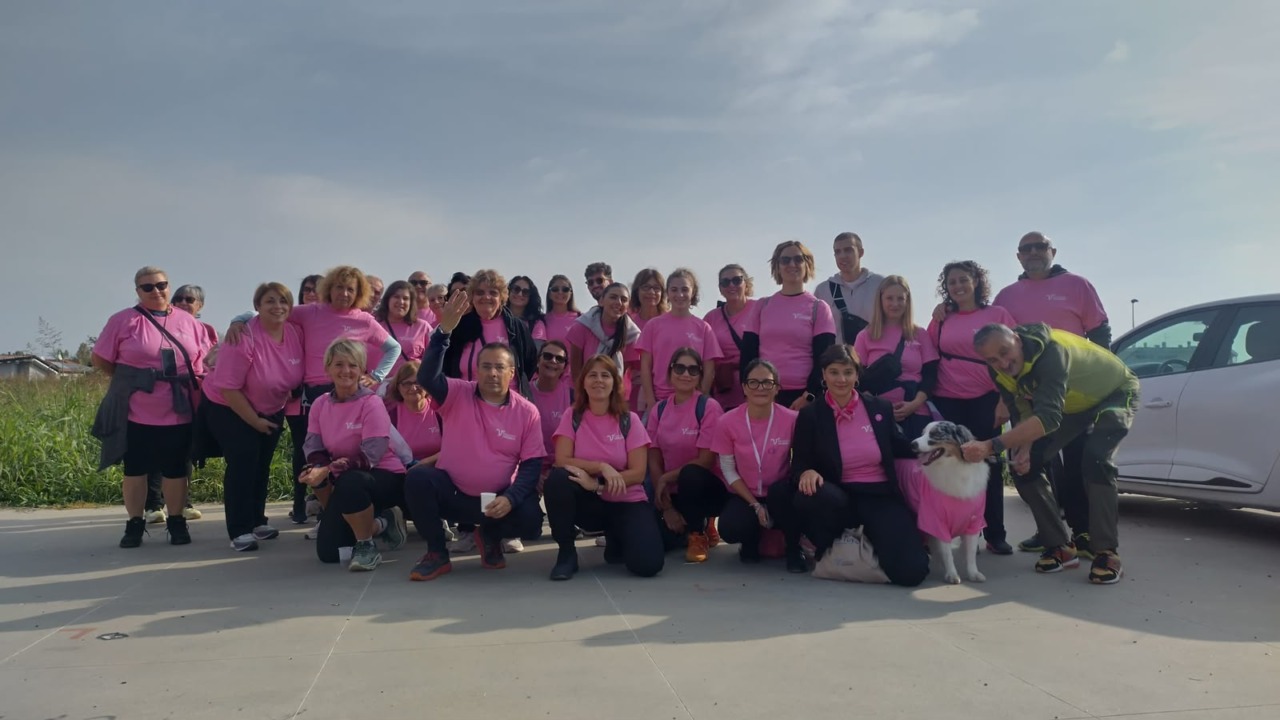 Camminata Rosa: in 200 per la prima edizione
