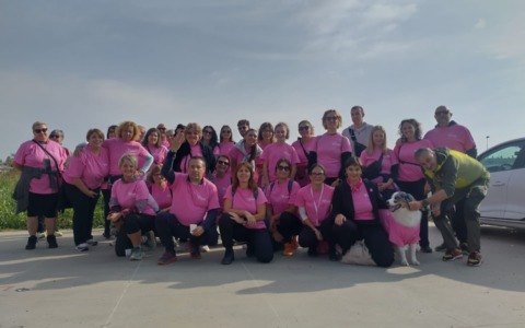 Camminata Rosa: in 200 per la prima edizione