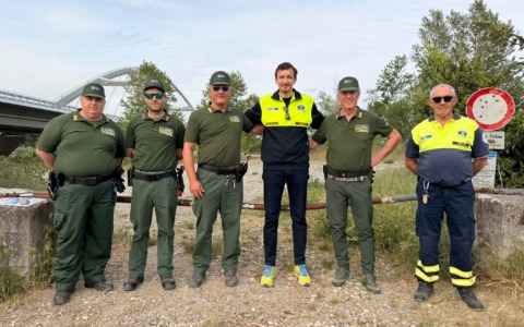 Meno rifiuti sulle spiagge del Ticino grazie ai controlli straordinari