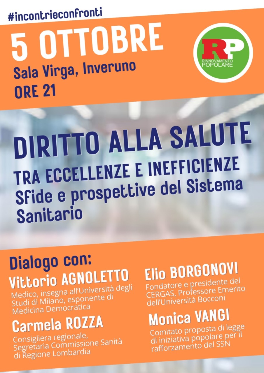 «Diritto alla salute», il punto su sfide e prospettive del Sistema sanitario
