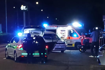Rider investito, paura sabato in via Lainate