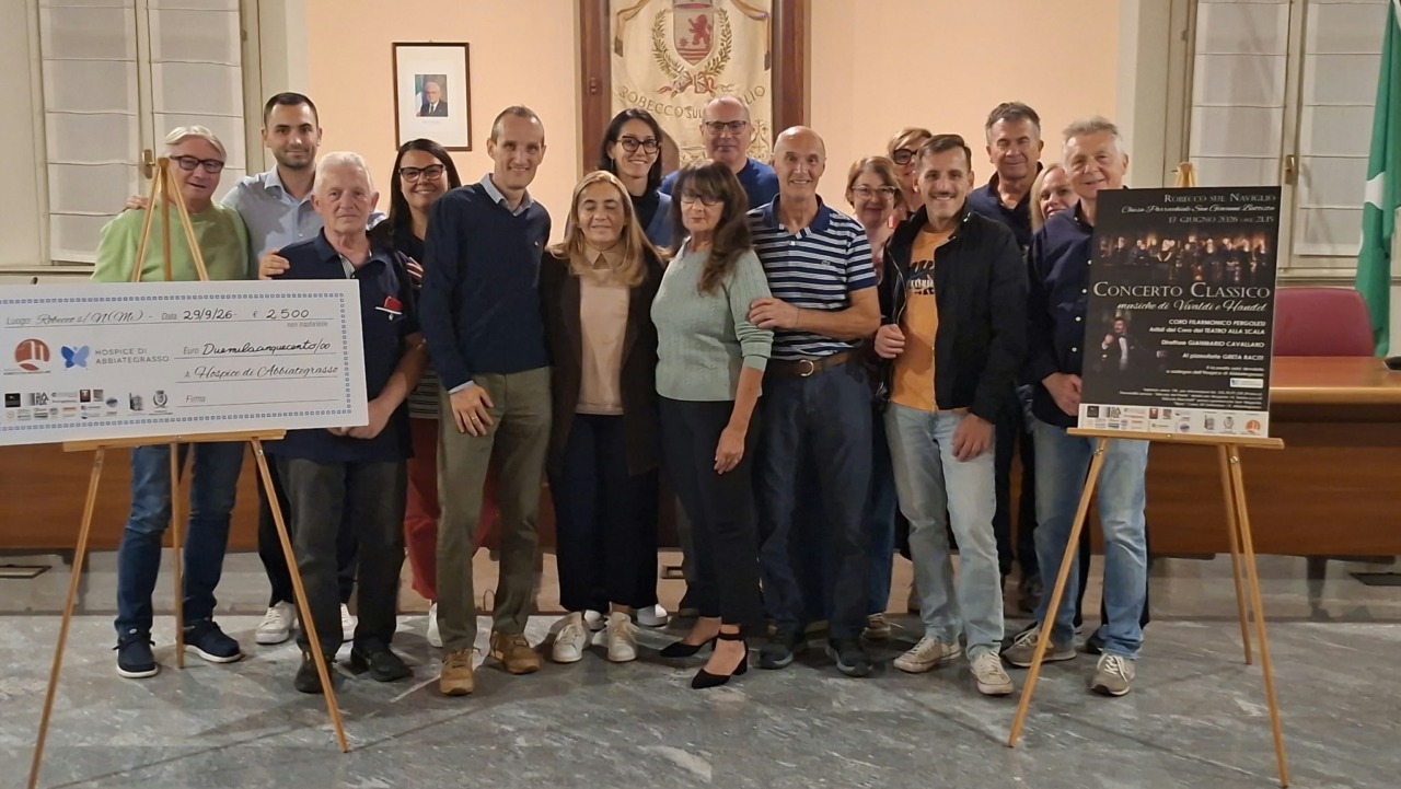 La Proloco di Robecco ha donato 2500 euro all’Hospice